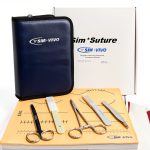 Suture Practice Kit Sim*Vivo Large Pad with Instruments and 30 Packets-0