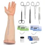 Suture Practice Arm Kit MedEduQuest with Realistic Silicone and Mesh-0