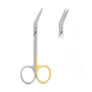Suture Stitch Scissors Premium Quality Angler 11.5cm Fine Hook-0