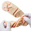 Scian 2 piece 3 layer Suture Practice Pad with 14 Wounds and DIY-6