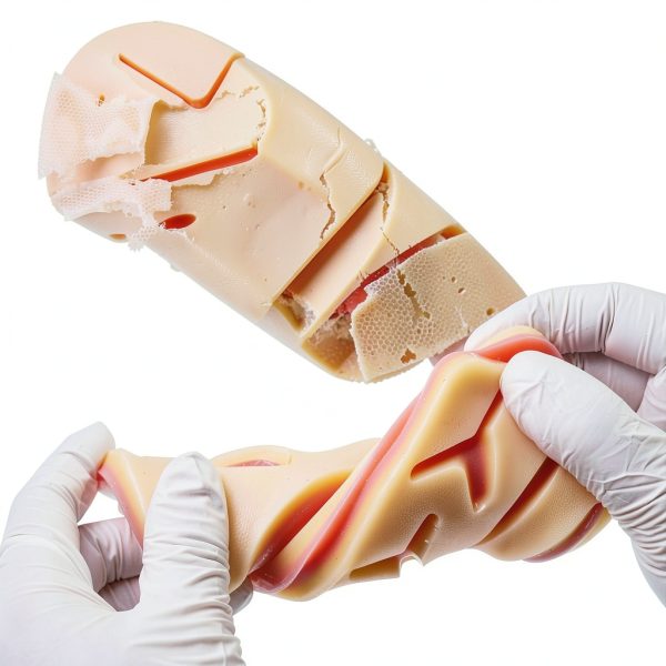 Scian 2 piece 3 layer Suture Practice Pad with 14 Wounds and DIY-6