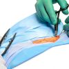 Dukal Single Use Suture Removal Kit Pack Scissors, Forceps, Gauze-6