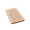 Upgraded Suture Pad，5 in 1 Silicone IV Practice Kit with 4 Veins Imbedded-Phlebotomy Practice Pad-Blood Draw Practice Board-Suture Practice Kit-Blood Return Function，Injection Training Pad-1