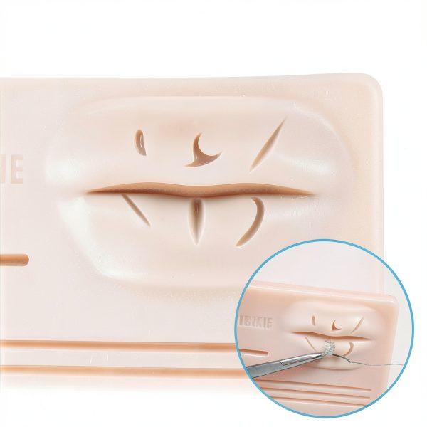 Suture Practice Training Kit Large Silicone Lip Pad YOURSCI Device-1